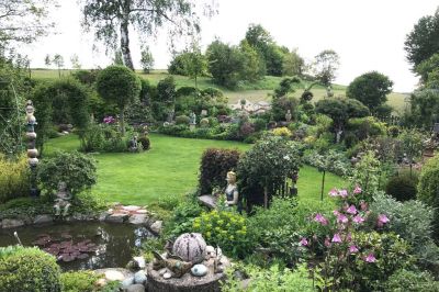 Gartenblick von der Terrasse