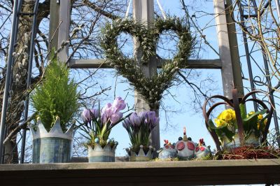 Dekofenster im Frühling