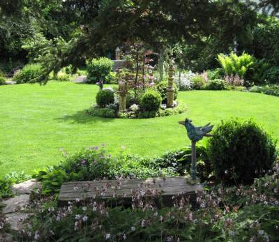 Blick in den Garten